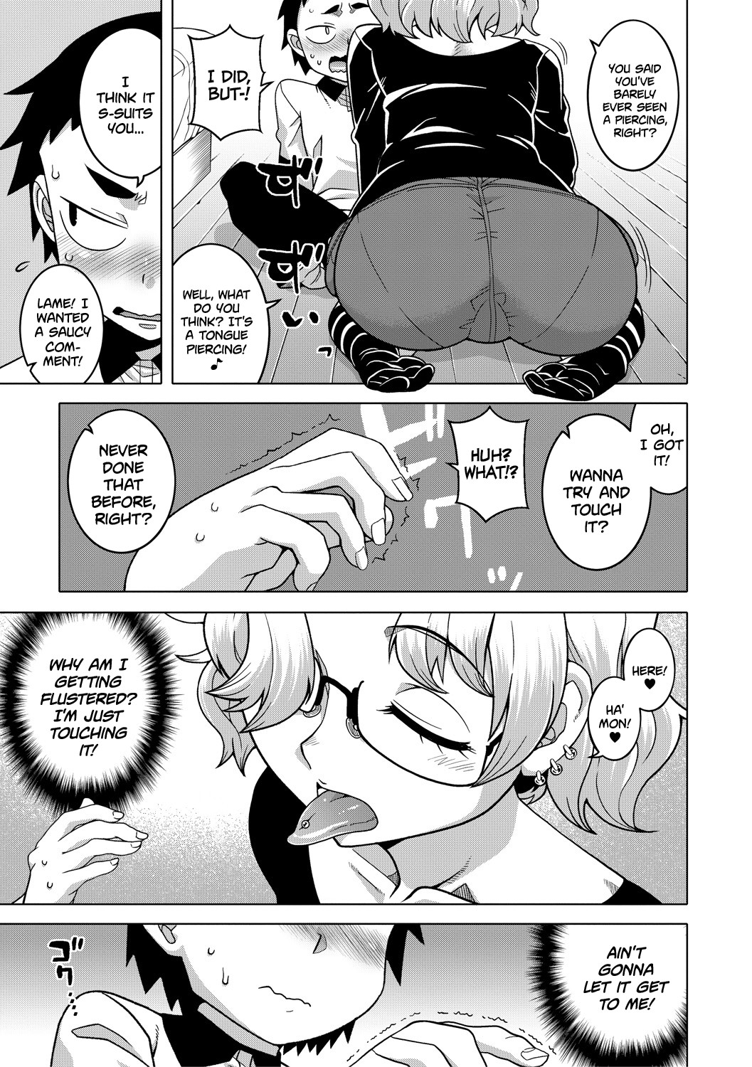 Hentai Manga Comic-My Stupid Older Sister Who's Just a Bit Hot Because Of Her Large Breasts-Chapter 4-7